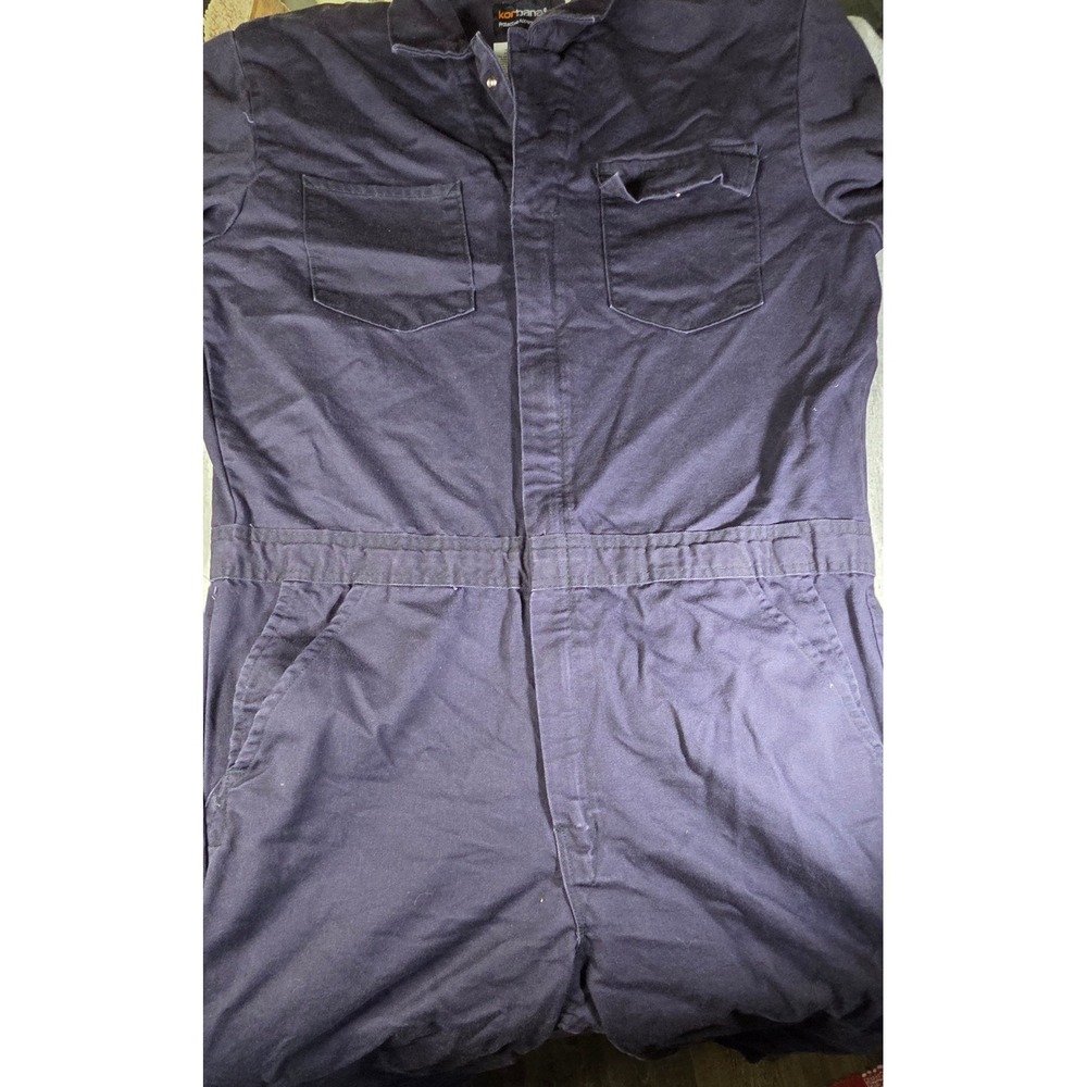 Korbana Westex UltraSoft FR Navy Blue Coveralls Mens 46-T Arc Rating 12.4 USA